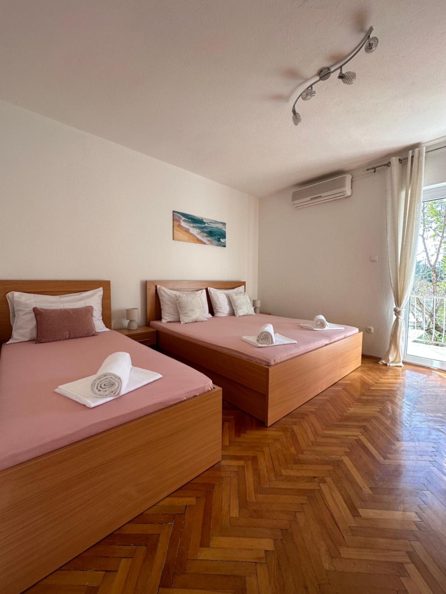 Villa Ruza 30M From The Beach 바스카보다 객실 사진